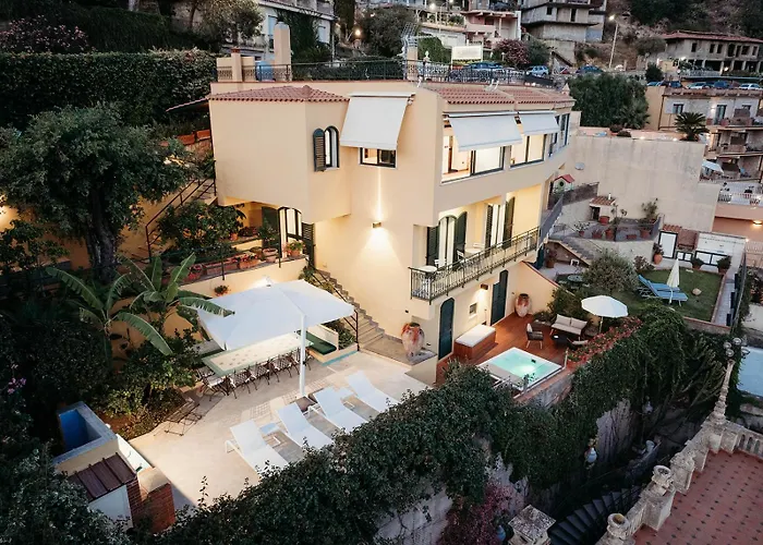 Villa Marta Luxury Sea View And Spa Taormina